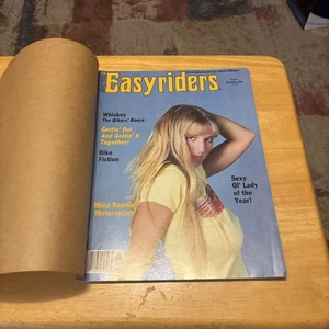 1982 Nov Easy riders Magazine David Mann Motorcycle Levon Helm - Picture 1 of 24