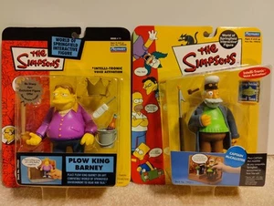 The Simpsons World of Springfield PLOW KING BARNEY & Captain McCallisterPlaymate - Picture 1 of 5