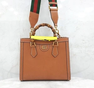 Gucci Diana Bamboo Tote Shoulder Bag Medium 702721 149230071 - Picture 1 of 9