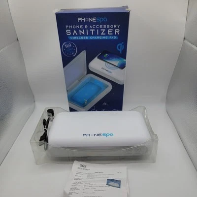Teléfono Spa Teléfono y Accesorio DESINFECTANTE Almohadilla de Carga Inalámbrica NUEVO Foto 1 de 4