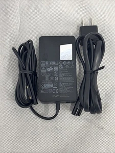 Original OEM 65W Microsoft Ladegerät Modell 2062 - schwarz - Bild 1 von 4