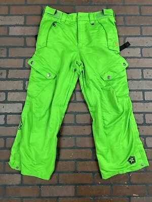 Sessions Pantalones de Nieve Niños Jóvenes Pequeña Serie Ridge Verde Snowboard Esquí  Foto 1 de 4