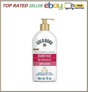 Gold Bond Diabetics' Dry Skin Relief Body Lotion, 13 oz., With Aloe - Picture 1 of 10