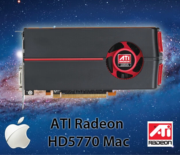  NEW Apple Mac Pro AMD HD 5770 1GB PCI-E Video Card OSX High Sierra boot screen - Image 1 of 4