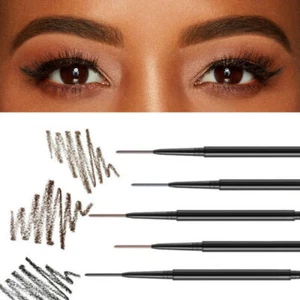 Double-end Waterproof Eyeliner Eyebrow Pencil Pen Brush Makeup Tools 1PC - Picture 1 of 34