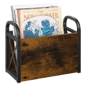 Magazine Rack Floor, Magazine Storage Basket, Magazine File Holder Organizer - Picture 1 of 9