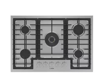 Bosch 800 Series NGM8059UC 30" Stainless Steel Built-In Gas Cooktop Perfect - Image 1 of 4