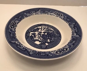 Vintage Royal China Blue Willow Ware Vegetable Bowl Salad Large 9" - Picture 1 of 5
