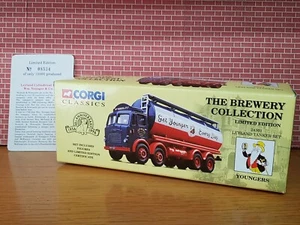 Corgi classics 24301 LEYLAND YOUNGERS TANKER SET MINT IN BOX - Picture 1 of 4