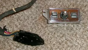 1963 Cadillac 6-way Power Seat Switch Armrest Mounted with Harness Vintage OEM - Picture 1 of 7