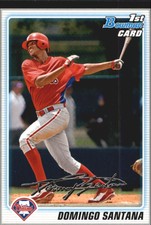 2010 Bowman Prospects Baseball Black #BP40 Domingo Santana