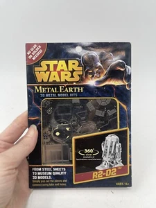 Fascinations Metal Earth STAR WARS R2-D2 R2 D2 3D MODEL Vintage - Picture 1 of 2