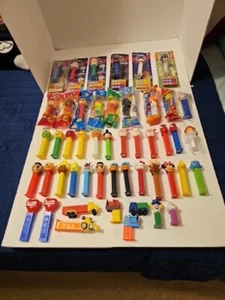Pez Dispenser Misc. 49 Dispenser 15 Sealed 34 Opened - Picture 1 of 12
