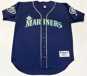 Russell Authentic MLB 25th Seattle Mariners ICHIRO #51 Jersey Sz 44 USA Sewn - Picture 1 of 9