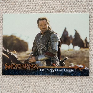 The LORD of the RINGS - The Return Of The King - TOPPS 2003 Promo Card P1
