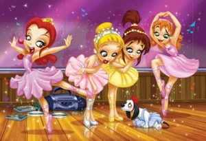 Eurographics Ballet (Go Girls Go!) 100 Piece Jigsaw Puzzle - Picture 1 of 3