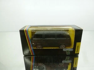 SCHABAK 1040 VW VOLKSWAGEN TRANSPORTER T3 CARAVELLE -GREEN 1:43- GOOD IN BOX - Foto 1 di 8