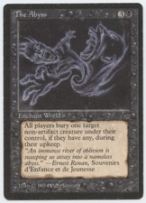 Magic the Gathering Legends The Abyss Moderately Played English