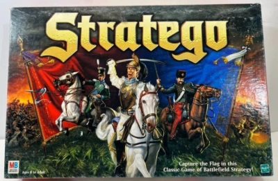 Stratego Board Game Milton Bradley Family Friends - Image 1 of 4