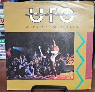 UFO  When It's Time To Rock / Everybody Knows  UK Import 45 with PicSleeve - Image 1 of 4