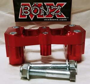 BAR MOUNT YAMAHA YZ450F 2014-2023 YZ 450FX HANDLEBAR CLAMP 28mm 1-1/8" FAT BAR - Picture 1 of 1