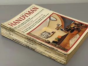Family Handyman Vintage Magazine Lot of 10 1960's 1970's DIY Home Improvement - Picture 1 of 11