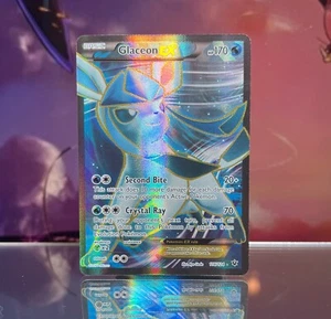 Glaceon EX (Full Art) 116/124 Fates Collide Holo Ultra Rare Pokemon TCG Near M/M - Picture 1 of 2
