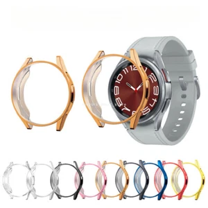 For Samsung Galaxy Watch 6 Classic 43/47mm Soft TPU Bumper Protective Case Cover - Picture 1 of 18