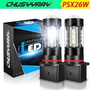 2x PSX26W LED Fog Light Bulbs for 2016-2021 Chevy Tahoe Suburban Yukon XL - Foto 1 di 12