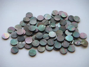 100pcs+5pcs Free 6.35mm/1/4" Black Mother of Pearl Guitar Fingerboard Inlay Dots - Picture 1 of 2