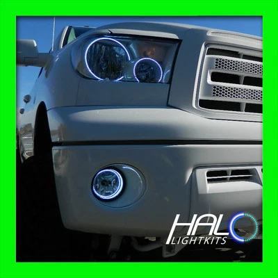 FOR TOYOTA TUNDRA 2007-2013 WHITE LED LIGHT HEADLIGHT+FOG HALO KIT by ORACLE - Image 1 of 4