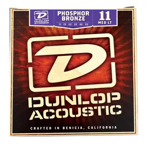 Cuerdas de guitarra acústica Dunlop DAP 1152. Gratis de EE. UU. ¡Envío! - Imagen 1 de 1