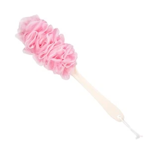Lufa Back Scrubber For Shower Antislip Long Handle Bath Sponge Shower Brush Soft - Picture 1 of 6