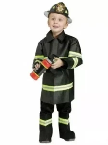 FUN WORLD FEUERWEHRMANN KLEINKIND 3T-4T HALLOWEEN KOSTÜM, HUT NEU - Bild 1 von 2