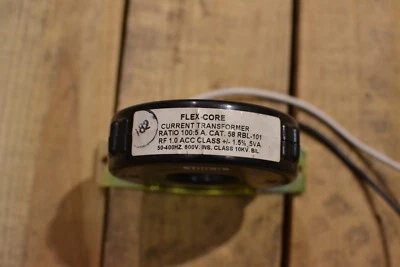 Flex-Core 58RBL-101 AC Current Transformer 100:5A 50-400 Hz  - Image 1 of 3