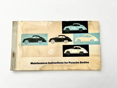 Instrucciones de mantenimiento Porsche para carrocerías Porsche (356) Foto 1 de 4