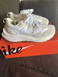 Nike x Sacai VaporWaffle Vela Goma Gamuza Cuero Para Hombre Talla 12 Usado Con Caja - Imagen 1 de 9