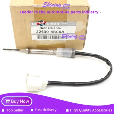 NEW OEM Exhaust Temp Sensor For 2017-2022 Nissan Rogue Sport 22630-4BC0B - Image 1 of 4
