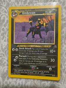 Umbreon (32/75) Rare Neo Discovery Set Pokemon Karte! KOSTENLOSER VERSAND! - Bild 1 von 4