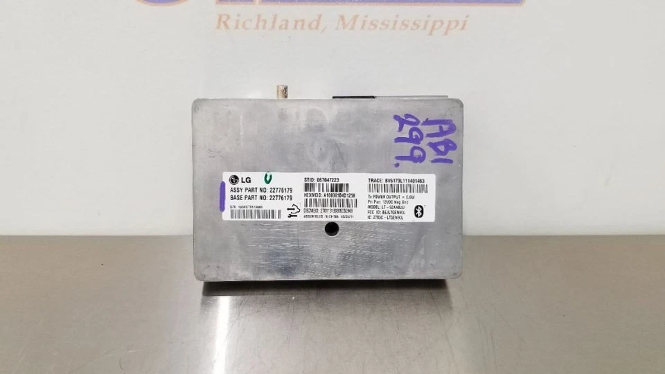 12 MÓDULO DE CONTROLE CHEVY CAMARO COMUNICAÇÃO ONSTAR 22776179 - Imagem 1 de 4