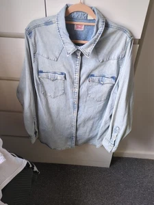 Levis Plus 3xl Western Shirt - Picture 1 of 7