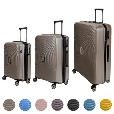 KOFFER Kofferset Reisekoffer 55cm/67cm/77cm TSA Schloss USB-Eingang SWISSBAGS - Bild 1 von 4