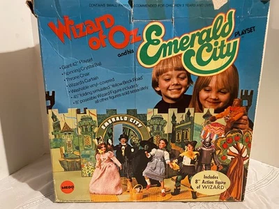 MEGO MAGO DE OZ ESMERALDA CASTILLO DE LA CIUDAD CONJUNTO CON FIGURA DE MAGO 1974 Foto 1 de 4