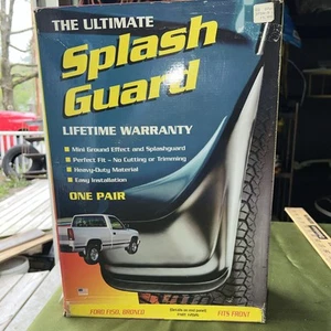 NOS Vtg Powerflow Inc Part 2026 Ford Bronco F150 The Ultimate Splash Guard Front - Picture 1 of 10