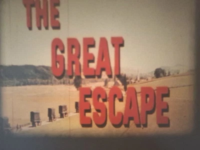 THE GREAT ESCAPE 1963 SUPER 8 COLOUR SOUND 8MM CINE FILM 600FT  SCOPE - image 1 of 4