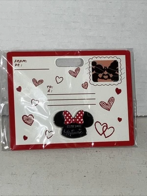 Pin acessório Minnie Mouse Disneyana arco vermelho 2019 troca oficial namorados - Imagem 1 de 2