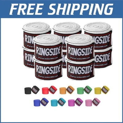 5 Pairs of Comfort-Fit Boxing Hand Wraps – Cotton Blend with Thumb Loop - Image 1 of 4