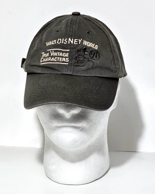 华特迪士尼世界真实复古人物米老鼠帽子可调节绿色 — 第 1/4 张图片