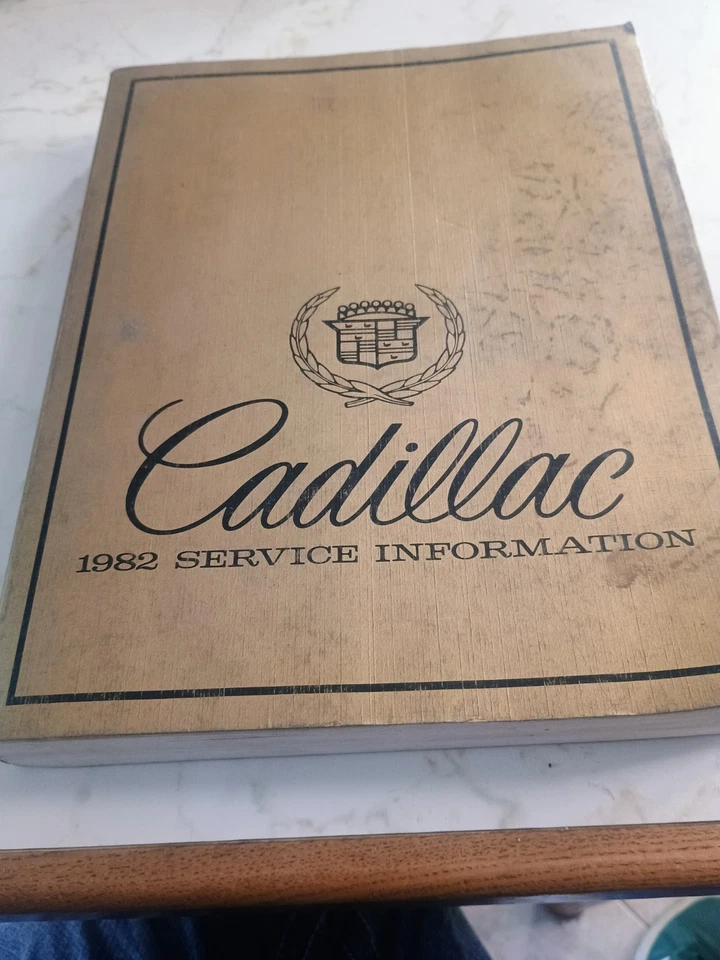Cadillac 1982 Service Information Repair Manual - Immagine 1 di 4