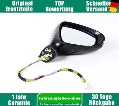 Lexus CT 200h E13027486 specchio retrovisore esterno destro grigio mercurio 1H9 - Immagine 1 di 4